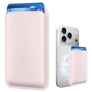 Pink MagSafe wallet